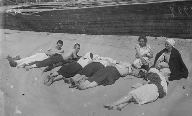 Фотомарафон «100-летие ТАССР»: отдыхающие в санатории «Васильевский», 1927 год - «История»