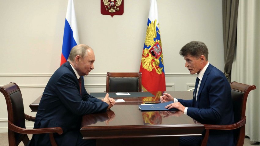 Кожемяко рассказал Путину о положении дольщиков в Приморском крае - «Недвижимость»