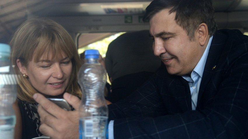 Жена Саакашвили отреагировала на появление новой возлюбленной мужа - «Власть»