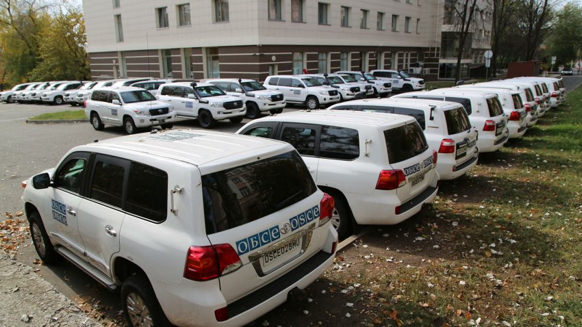 Все автомобили СММ ОБСЕ покидают ДНР, заявили в Донецке - «Власть»