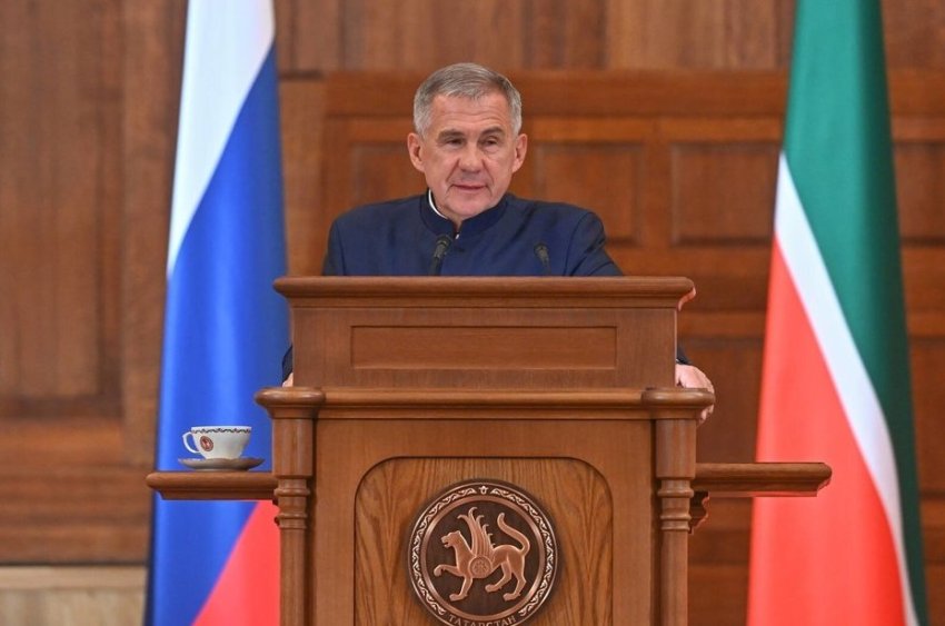 Ежегодное послание раиса Татарстана Рустама Минниханова Госсовету республики - «Власть»