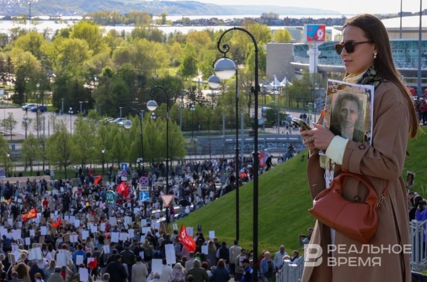«Память живет в каждой семье». По Казани прошел «Бессмертный полк» - «Культура»