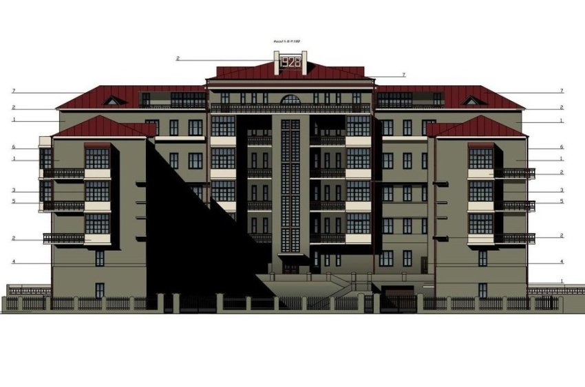 Мергасовский дом в Казани превратят в элитный ЖК с двухуровневыми квартирами - «История»